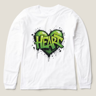 Neon Hartslag Tri-Blend Shirt