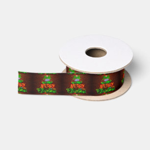 Neon hebben een heel vrolijk kerstfeest lint