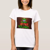 Neon heeft een heel prettig kerstfeest t-shirt (Voorkant)