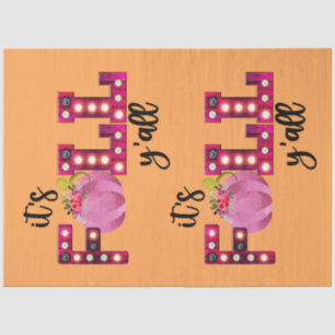 Neon Herfst herfst Pas het Papier van het Weefsel 