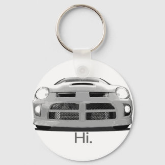 Neon "Hoi." Sleutelhanger