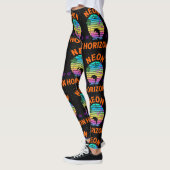Neon Horizon Sundown Leggings (Gauche)