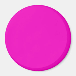 Neon Hot Pink Light Bright Mode kleurendruk Magneet