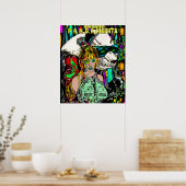 Neon Hunters: P. A. N. D. A. Knights Poster (Keuken)