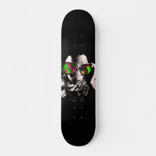Neon I.Q. Skateboard Deck (Voorkant)
