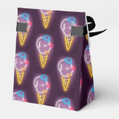 Neon Ice Cream Dog Bedankdoosjes (Achterkant)