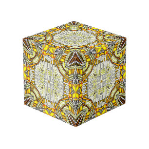 Neon Imagination Art Cube Kubus