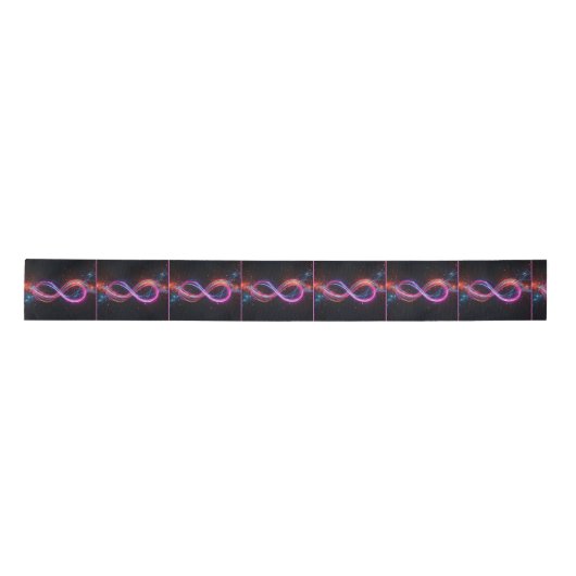 Neon Infinity Symbool in beweging Lint (Voorkant)