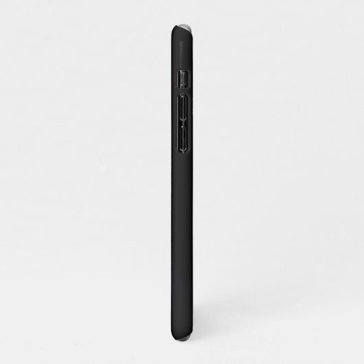 Neon Infinity Symbool met gloeiende Hummingbird iPhone Hoesje (Linkerkant)