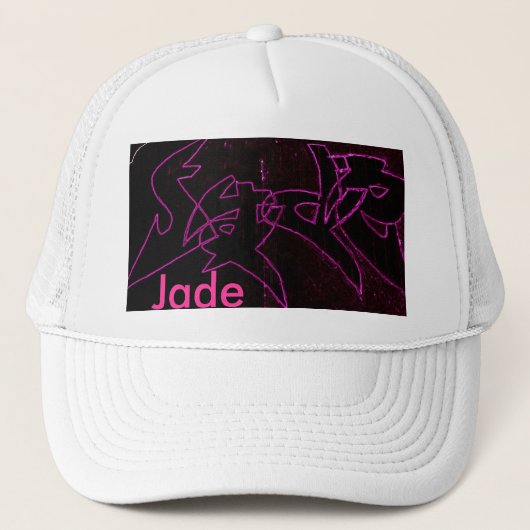 Neon Jade Trucker Pet (Voorkant)