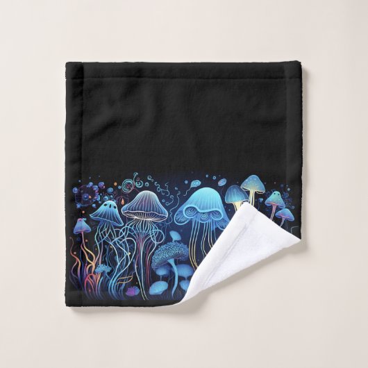 Neon Jellyfish (Gant de toilette)