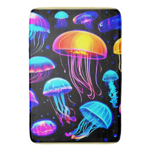Neon Jellyfish Badmat