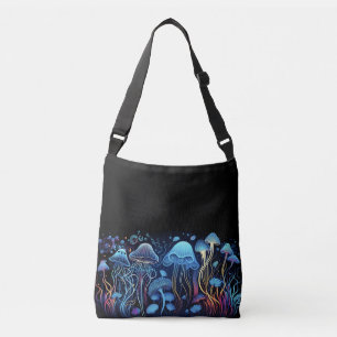 Neon Jellyfish Crossbody Tas