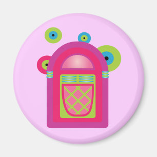 Neon Jukebox Magneet