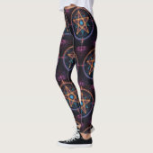 Neon Keltische symbolen Leggings (Links)