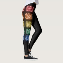 Neon Kia Ora Regenboog Pride Tekenprint
