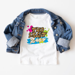 Neon Kleuren Two Legit 2 Quit Peuter T-Shirt
