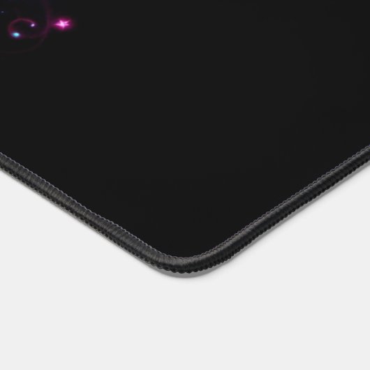 Neon kolibrie, in het oog springende neondieren bureaumat (Hoek)