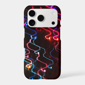 Neon kronkelende golf