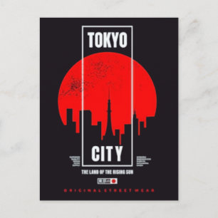 Neon Kroon van Tokio: Tokyo Tower in het Hart 2026 Feestdagenkaart