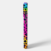 Neon Leopard Print Case-Mate iPhone Case (Achterkant / Links)