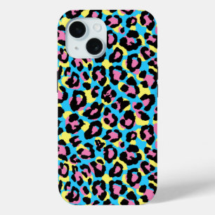 Neon Leopard Spots Patroon