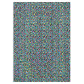 Neon Leopard Spots Patroon Tafelkleed (Voorkant)