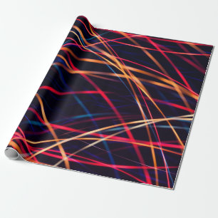 Neon licht textuur met lange blootstelling.abstrac cadeaupapier