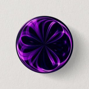Neon Light Marble Button