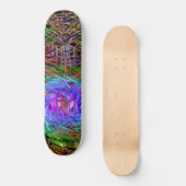 Neon Lights Dd Brand Skateboard (Voorkant)