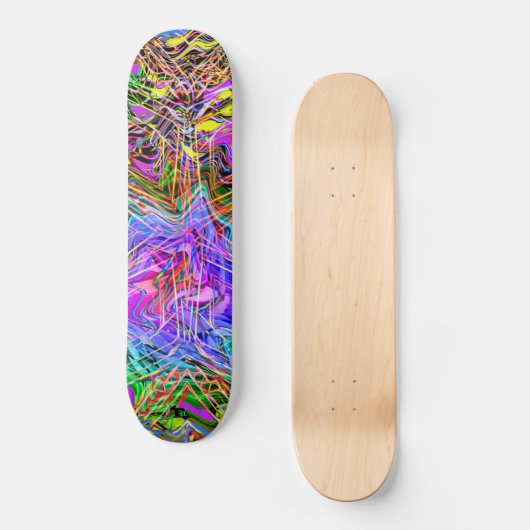 Neon Lights Dd Marque Skateboard (Recto)