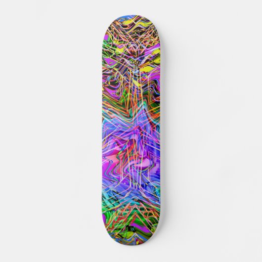 Neon Lights Dd Marque Skateboard (Recto)