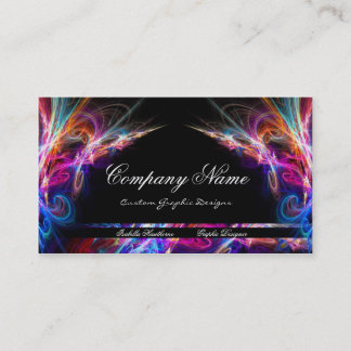 Neon Lights Grafische Designer Visitekaartjes d3