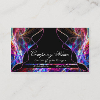 Neon Lights Grafische Designer Visitekaartjes d4