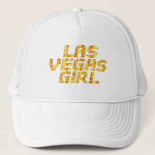 Neon Lights - Las Vegas Meisje Trucker Pet
