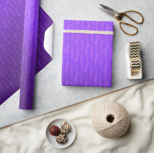 Neon lila verloop. cadeaupapier