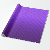 Neon lila verloop. cadeaupapier (Uitgerold)