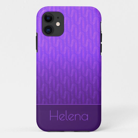 Neon lila verloop. Case-Mate iPhone case (Achterkant)