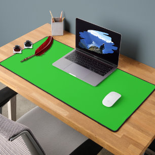 Neon Lime Groene Stevige Kleur Klassiek Bureaumat