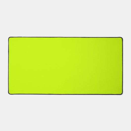 Neon Lime Jaune Couleur Solide | Classique (Recto)