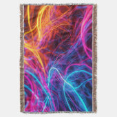 Neon Lines Deken (Voorkant Verticaal)