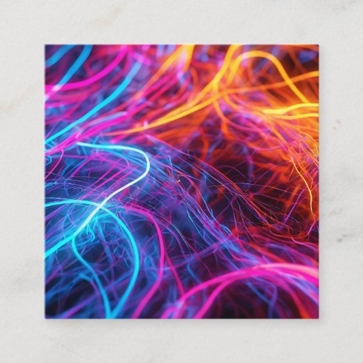 Neon Lines Informatiekaartje (Voorkant)