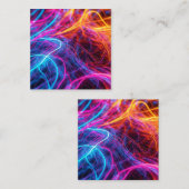 Neon Lines Informatiekaartje (Voorkant / Achterkant)
