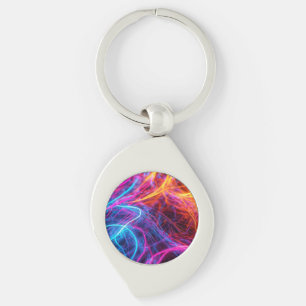 Neon Lines Sleutelhanger