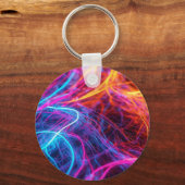 Neon Lines Sleutelhanger (Voorkant)