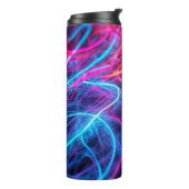 Neon Lines Thermosbeker (Gedraaid links)