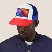 Neon Lines Trucker Pet (In situ)