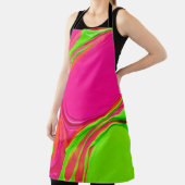 Neon Liquid Paint Dance Schort (Insitu)