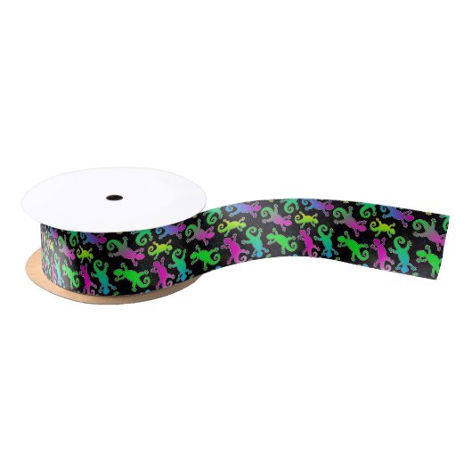 Neon Lizard en Leaf Pattern Lint (Spoel)