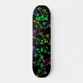 Neon Lizard Skateboard (Devant)